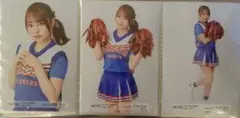 竹本くるみ　HKT48 7月　劇場ランダム月別生写真　3種コンプ　送料込