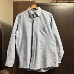 90-00s GANT ボタンダウンシャツ ライトブルー ビジネスシャツ XL