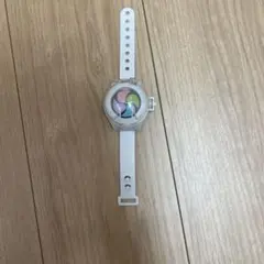 妖怪ウォッチ カラフル文字盤 ホワイト腕時計