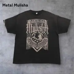 【1266】Metal Mulishaメタルムリーシャ半袖黒2XLビッグサイズ