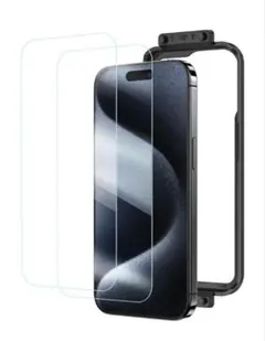 NIMASO iPhone15ProMax用 保護フィルム 0.2mm極薄 2枚