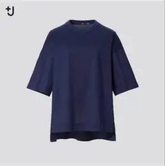 ユニクロUNIQLO⭐︎プラスJ スーピマコットンオーバーサイズTシャツ（五分袖）