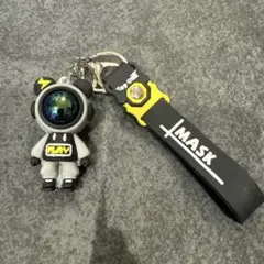 【新品・未使用】宇宙飛行士パンダ キーホルダー