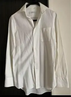 美品 THE SUIT COMPANY 白シャツ M