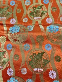 金蘭のハギレ　70×75センチ
