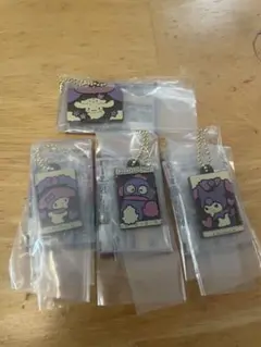 サンリオ　キャラパキ　ミニチュアガチャ　4点セット