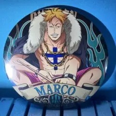 ONE PIECE 輩缶バッジ　MUSIC マルコ