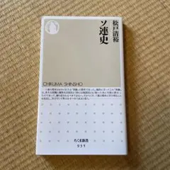 【美品】ソ連史 松戸清裕・著