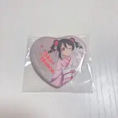 ラブライブ！TVアニメ放送10周年記念 海外限定 ハート缶バッジ 矢澤にこ