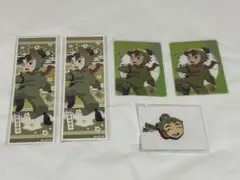 忍たま乱太郎 ロングステッカー クリアカード 前髪クリップ【伊賀崎孫兵】