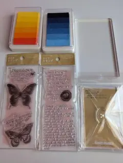 クリアスタンプ　インク　セット