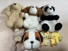 どうぶつぬいぐるみセット