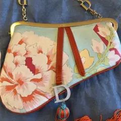 限定品 Christian Dior Saddle Evening Bag