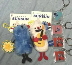 パペットスンスン　GiGOキャンペーン マスコット＋アクリルキーホルダー