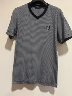 ビアネロ BIANERO 半袖　ブラックxホワイト　メンズTシャツ
