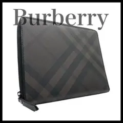 美品! バーバリー メガチェック　タブレットケース