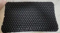 ヒツジのいらない枕 至極　ブラックレーベル　さらさらカバー付き