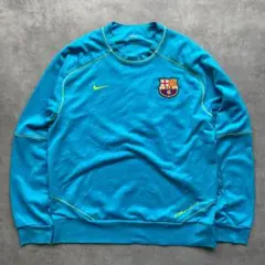 NIKE　FCバルセロナ　スウォッシュ刺繍ロゴ　スウェットパーカー　サイズXXL Amazon.co.jp: NIKE ナイキ FC バルセロナ メンズ 1/2ジップ