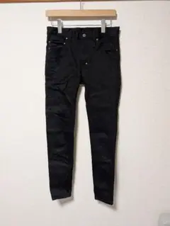 未使用品 71MICHAEL 71ミシェル 2022ss スキニーパンツ 黒