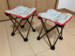 カインズ　◆持ち運びに便利なかるーい　　　　　　　アルミミニチェア