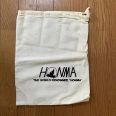 未使用 ☆訳あり☆ ホンマゴルフ シューズケース 巾着 HONMA 本間ゴルフ