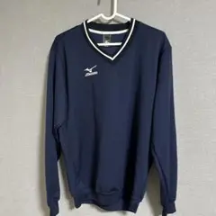 Mizuno ネイビー Vネックシャツ Mサイズ