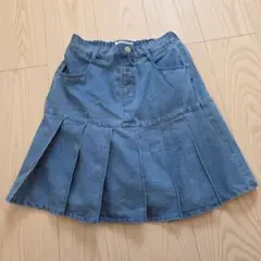 GLOBAL WORK☆新品未使用☆ デニム プリーツスカート ☆170㌢