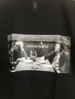COFFEE AND CIGARETTES 映画　Tシャツ 黒