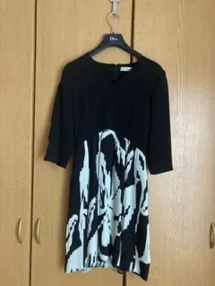 極美品クリスチャンディオール シルクドレス サイズ34