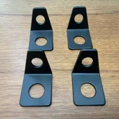 4点式シートベルト　取り付け用ブラケット　ステー　金具　M12ボルト対応4個入り