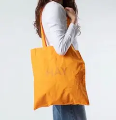 HAY オレンジ トートバッグ