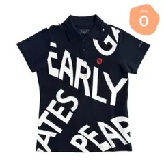 416 パーリーゲイツ 定価20,900円 半袖ポロシャツ ロゴ サイズ0 S