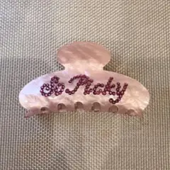 PICKYTHESHOP shima ヘアクリップ　シュシュ PICKYTHESHOP shima ヘアクリップ シュシュ（シュシュクリップ