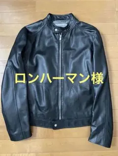 値下げ QUATTROCCHI / シープスキン ライダースジャケット 50