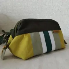ガバっとワイヤーポーチ(11号帆布)