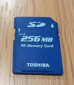 TOSHIBA SDメモリーカード 256MB