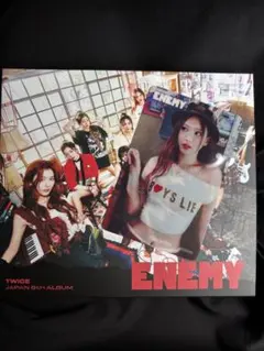 トワイス　twice ENEMYタワレコ特典カードナヨン　おまけ付き