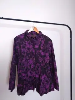 （最終お値下げ）BASTIA 柄シャツ