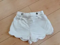 【美品】jacadi ホワイト ショートパンツ 24M
