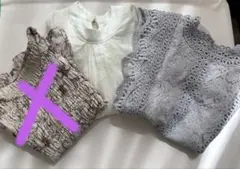 GRLグレイル ブラウス　2枚セット