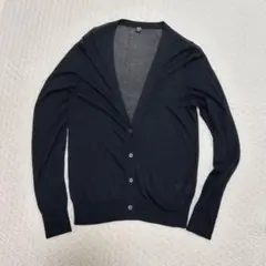 ユニクロ　UNIQLO カーディガン　ブラック　L