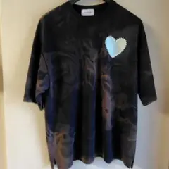 Double-B　 タイダイ柄 Tシャツ ブラック　サイズフリー