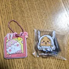 ちいかわ　うさぎ イースターキーホルダーと僕のヒロアカコラボアクリルスタンド！！