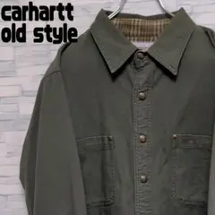 【カーハート!】carhartt ヴィンテージ シャツジャケット XL