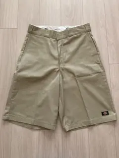 【正規品】Dickies ワークショーツ 42283 サイズ34 カーキ