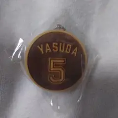 ウッドキーホルダー 安田尚憲