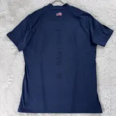 極美品 ブリーフィング ゴルフ ダブル ラッセル モックネック ネイビー XL