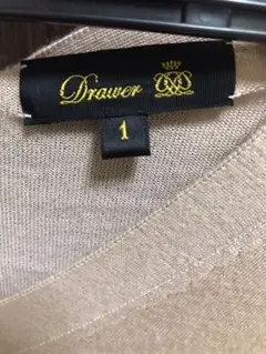 定番⭐︎ドゥロワーDRAWER バックリボンシルクニット