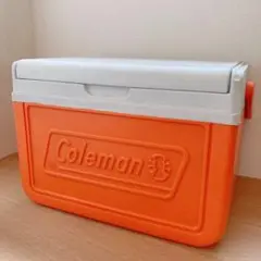 《ヴィンテージ》デカロゴ Coleman 5205 オレンジ クーラーボックス