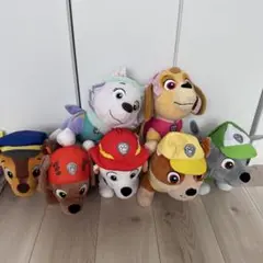 パウパト　ぬいぐるみ　7体セット